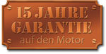 15 Jahre Garantie